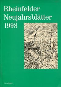 Rheinfelder Neujahrsblätter, 54. Jahrgang 1998. (Umschlag)
