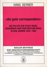 Berner, "Die  gute Correspondenz". (Umschlag)