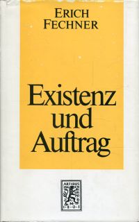 Fechner, Existenz und Auftrag. (Umschlag)