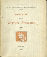 Annuaire de la Gravure française, 1912. (Umschlag)