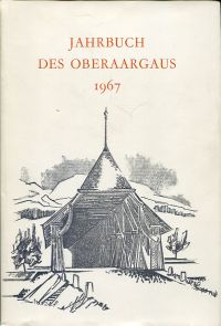 Jahrbuch des Oberaargaus, 10. Jahrgang 1967. (Umschlag)
