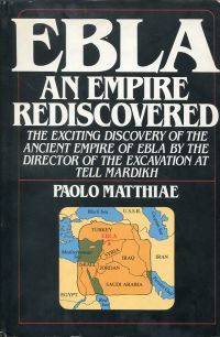 Matthiae, Ebla. (Umschlag)