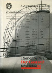 Walter, Der Gastarif. (Umschlag)