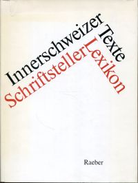 Scherer, Innerschweizer Schriftsteller. (Umschlag)