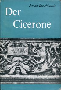 Burckhardt, Der Cicerone. (Umschlag)