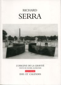Klébaner, Richard Serra. (Umschlag)