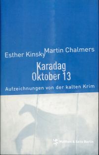 Chalmers, Karadag Oktober 13. (Umschlag)