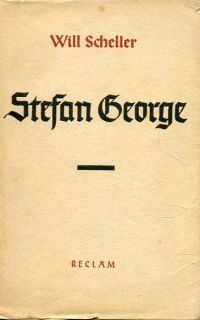 Scheller, Stefan George. (Umschlag)