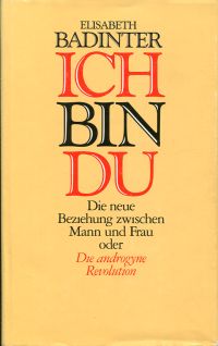 Badinter, Ich bin du. (Umschlag)