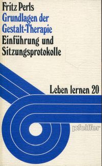 Perls, Grundlagen der Gestalt-Therapie. (Umschlag)