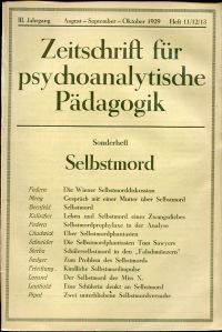 Selbstmord. (Umschlag)