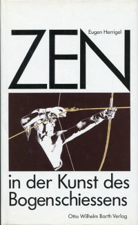 Herrigel, Zen in der Kunst des Bogenschiessens. (Umschlag)