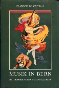 Capitani, Musik in Bern. (Umschlag)