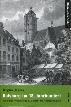 Jägers, Duisburg im 18. Jahrhundert. (Einband)