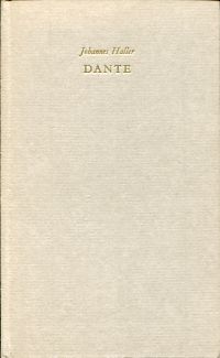 Haller, Dante. (Umschlag)