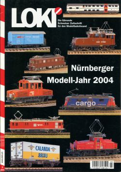 LOKI. Das Schweizer Magazin für Eisenbahn- und Modellbahnfreunde, 3 (2004) (Umschlag)