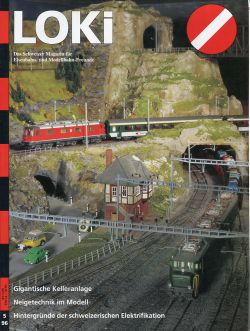 LOKI. Das Schweizer Magazin für Eisenbahn- und Modellbahnfreunde, 5 (1996) (Umschlag)