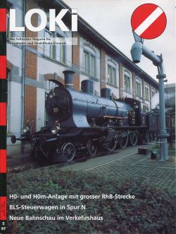 LOKI. Das Schweizer Magazin für Eisenbahn- und Modellbahnfreunde, 5 (1997) (Umschlag)