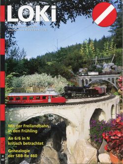 LOKI. Das Schweizer Magazin für Eisenbahn- und Modellbahnfreunde, 4 (1997) (Umschlag)