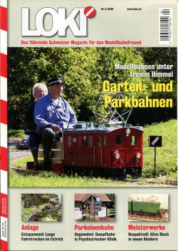 LOKI. Das Schweizer Magazin für Eisenbahn- und Modellbahnfreunde, 4 (2005) (Umschlag)