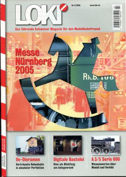 LOKI. Das Schweizer Magazin für Eisenbahn- und Modellbahnfreunde, 3 (2005) (Umschlag)