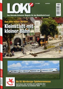 LOKI. Das Schweizer Magazin für Eisenbahn- und Modellbahnfreunde, 3 (2008) (Umschlag)