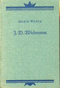Waser, Josef Viktor Widmann. (Umschlag)