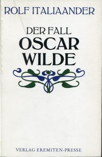 Italiaander, Der Fall Oscar Wilde. (Umschlag)