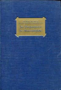 Weber, Im Vergangenen das Unvergängliche. (Umschlag)