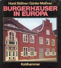 Büttner, Bürgerhäuser in Europa. (Umschlag)