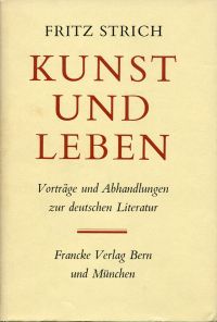 Strich, Kunst und Leben. (Umschlag)