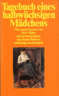 Tagebuch eines halbwüchsigen Mädchens. (Umschlag)