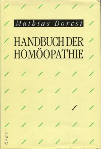 Dorcsi, Handbuch der Homöopathie. (Umschlag)