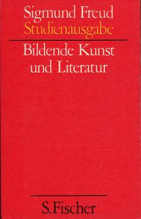 Freud, Bildende Kunst und Literatur. (Umschlag)