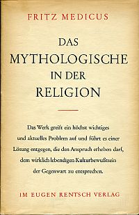 Medicus, Das Mythologische in der Religion. (Umschlag)