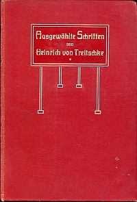 Treitschke, Ausgewählte Schriften. (Umschlag)