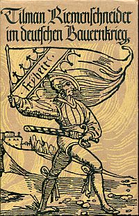 Stein, Tilman Riemenschneider im deutschen Bauernkrieg. (Umschlag)