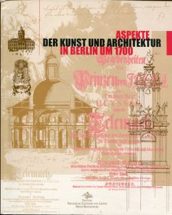 Hinterkeuser, Aspekte der Kunst und Architektur in Berlin um 1700. (Einband)