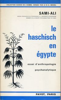 Sami-Ali: Le haschisch en Égypte. (Umschlag)