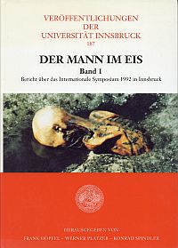 Der Mann im Eis. (Umschlag)