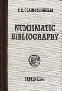 Clain-Stefanelli, Numismatic Bibliography. (Umschlag)