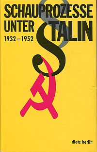 Schauprozesse unter Stalin. (Umschlag)
