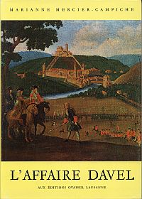 Mercier-Campiche, L'affaire Davel. (Umschlag)