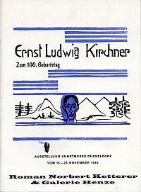 Ernst Ludwig Kirchner. (Umschlag)