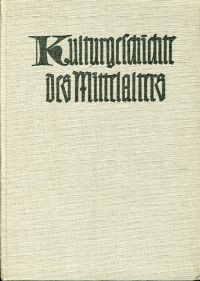 Hashagen, Kulturgeschichte des Mittelalters. (Umschlag)
