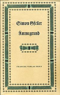 Gfeller, Ämmegrund. (Umschlag)
