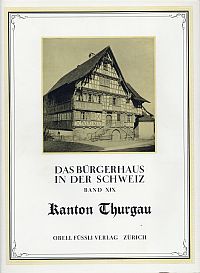 Das Bürgerhaus in der Schweiz, Band 19: (Umschlag)