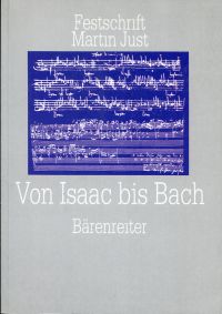 Heidlberger, Von Isaac bis Bach. (Umschlag)