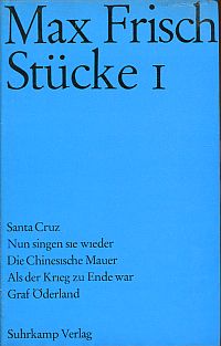 Frisch, Stücke. (Umschlag)