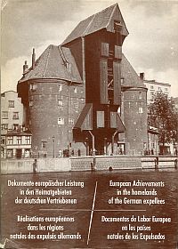 Dokumente europäischer Leistung in den Heimatgebieten der deutschen Vertriebenen (Umschlag)